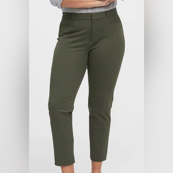 Curvy Skinny olive pants - Picture 1 of 7